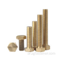 DIN933 BRASS HEX HEAD BOLT